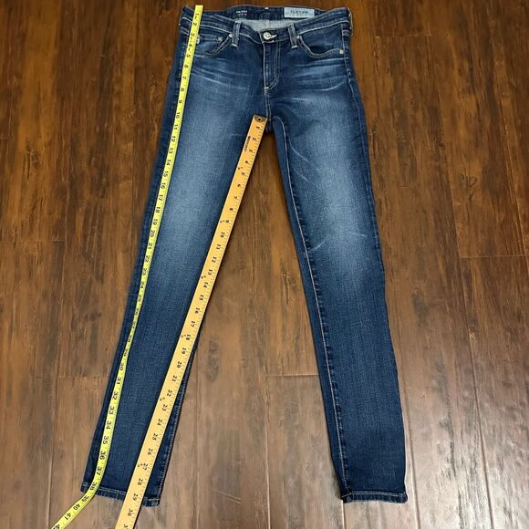 AG ADRIANO GOLDSCHMIED The Stilt Cigarette Leg Jeans in Medium Wash - Picture 12 of 13